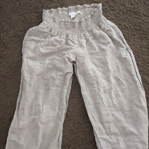 Maternity Linen Pants